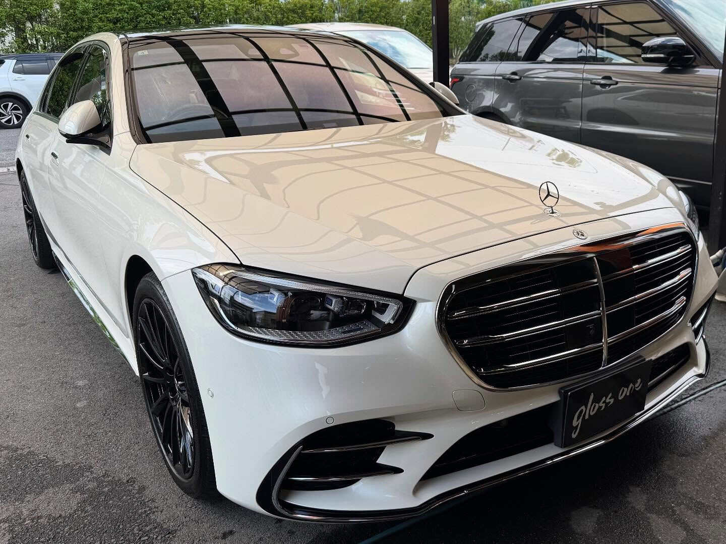 ✨ ベンツ S500にボディーガラスコーティングLUXIA5