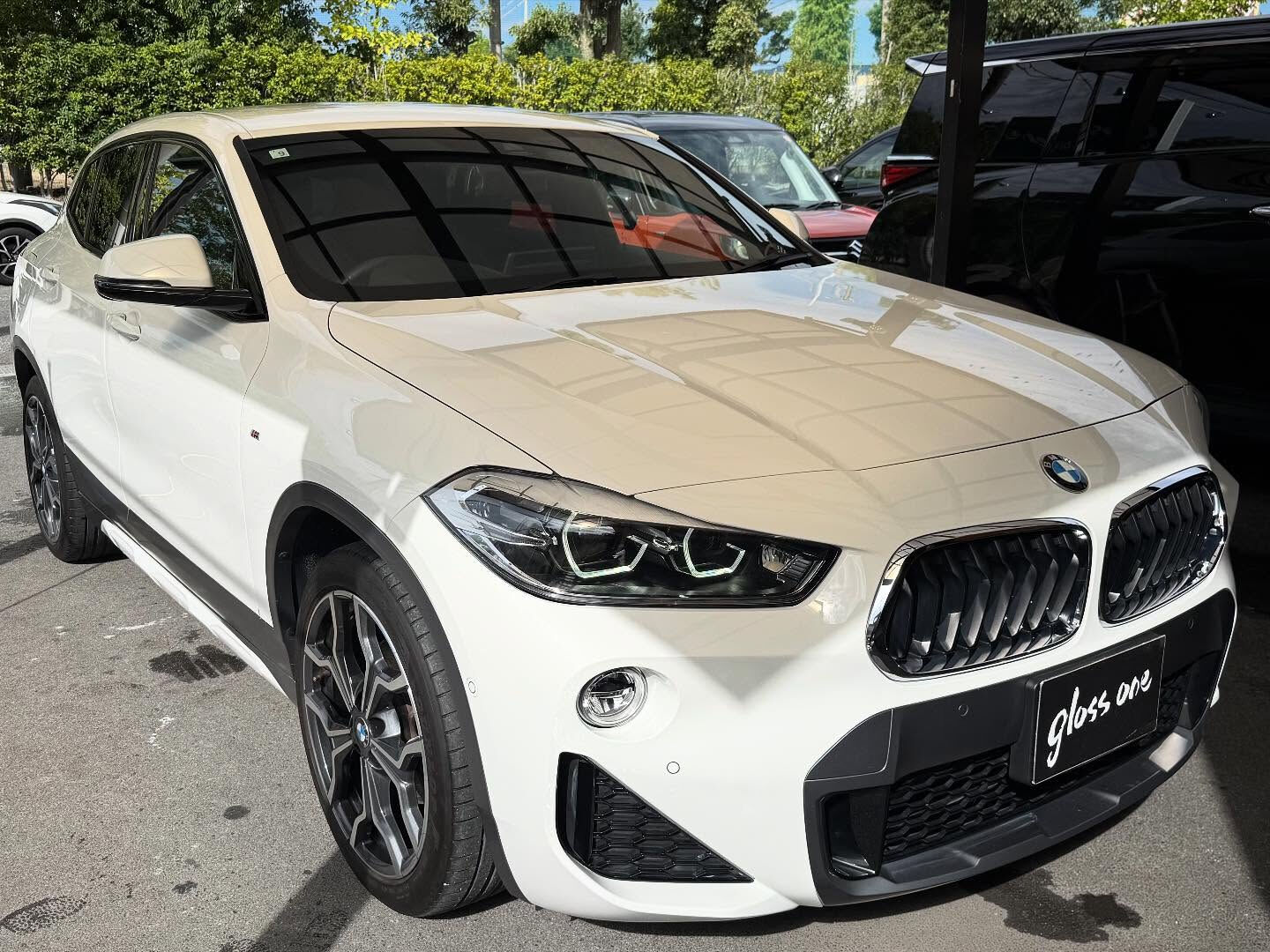 BMW X2のボディーガラスコーティングを施しました🚗✨